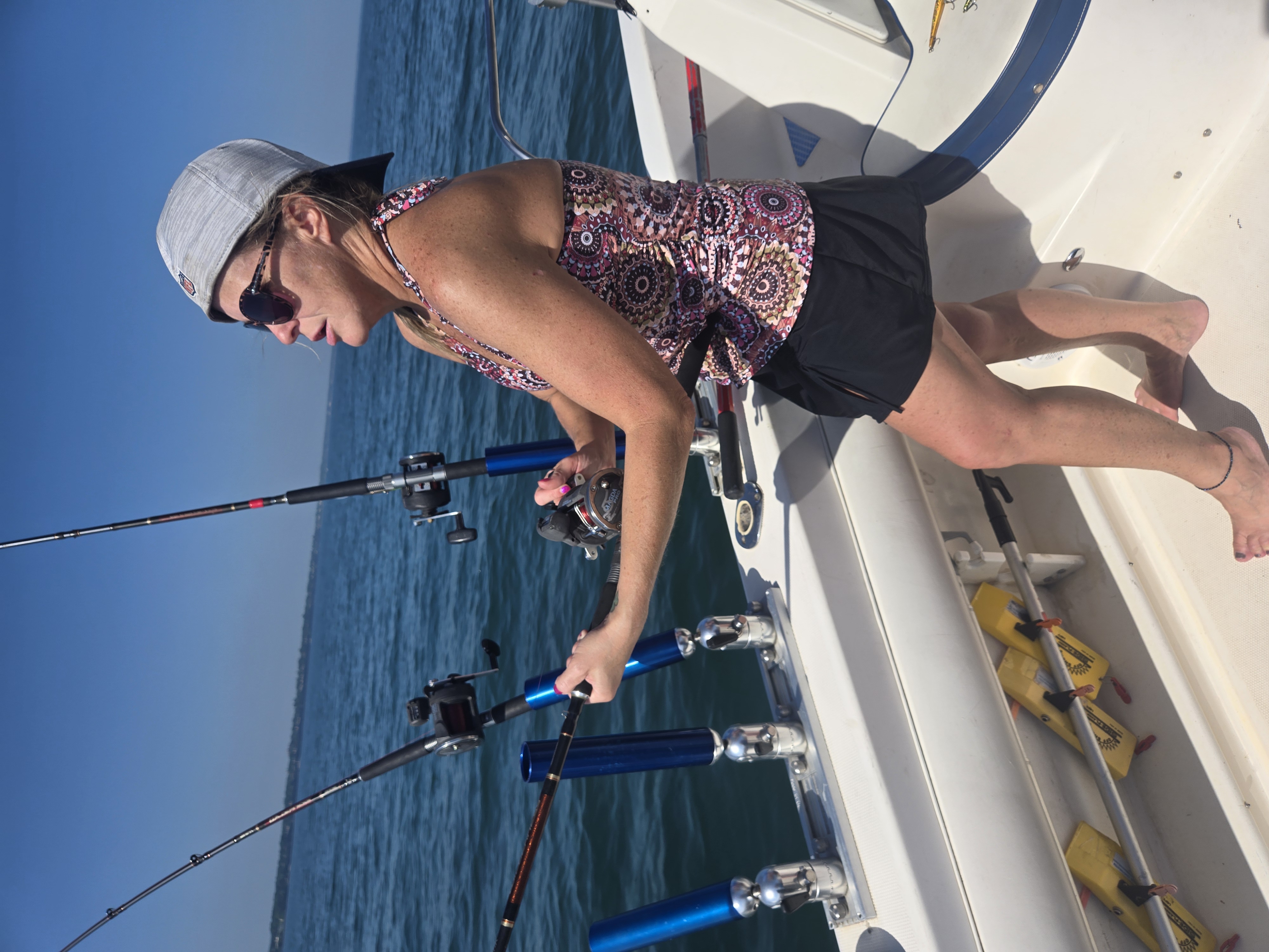 Casting charter Lake Erie Cleveland Ohio