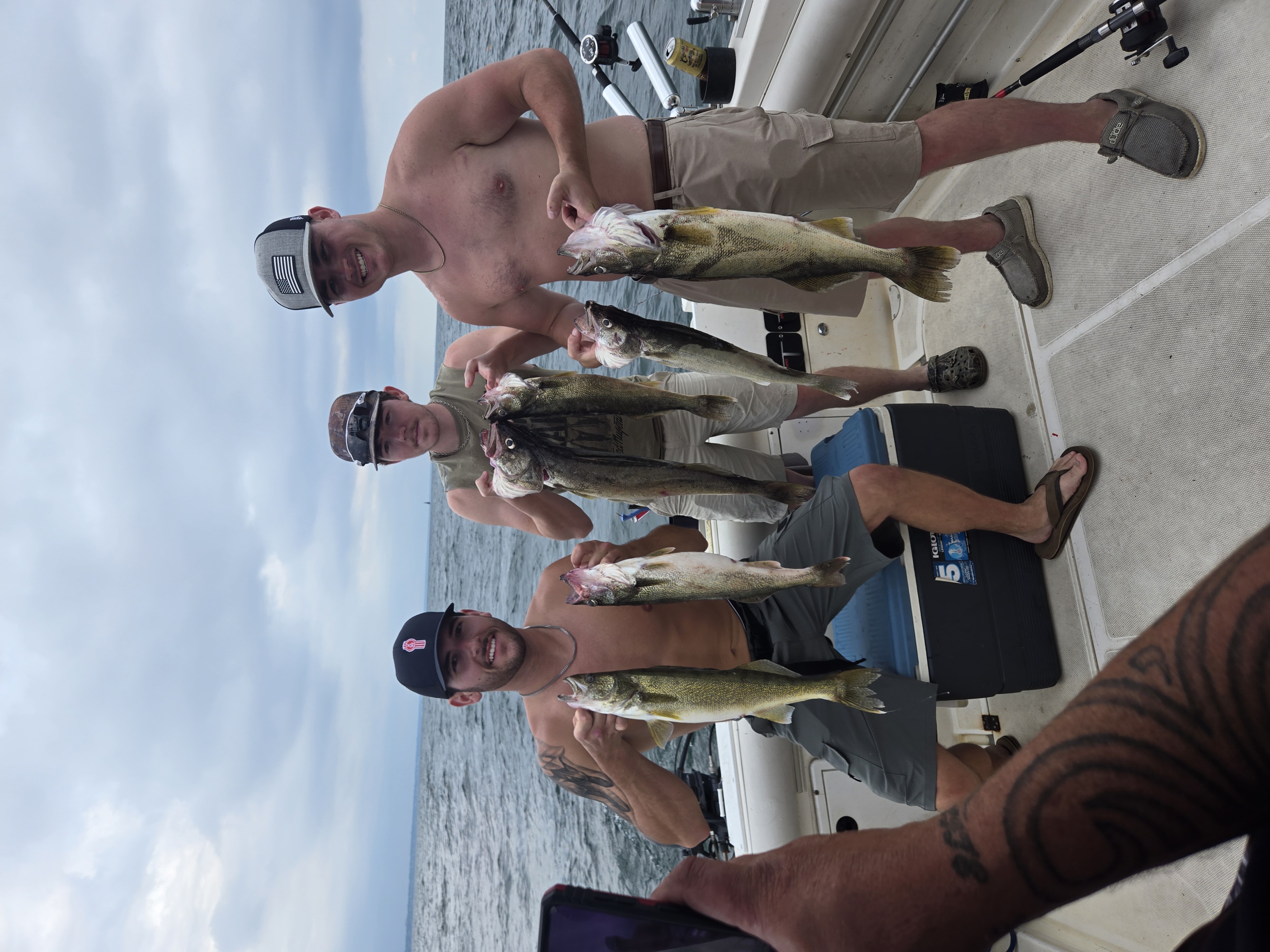 Anglers walleye Lake Erie Pro-Tek