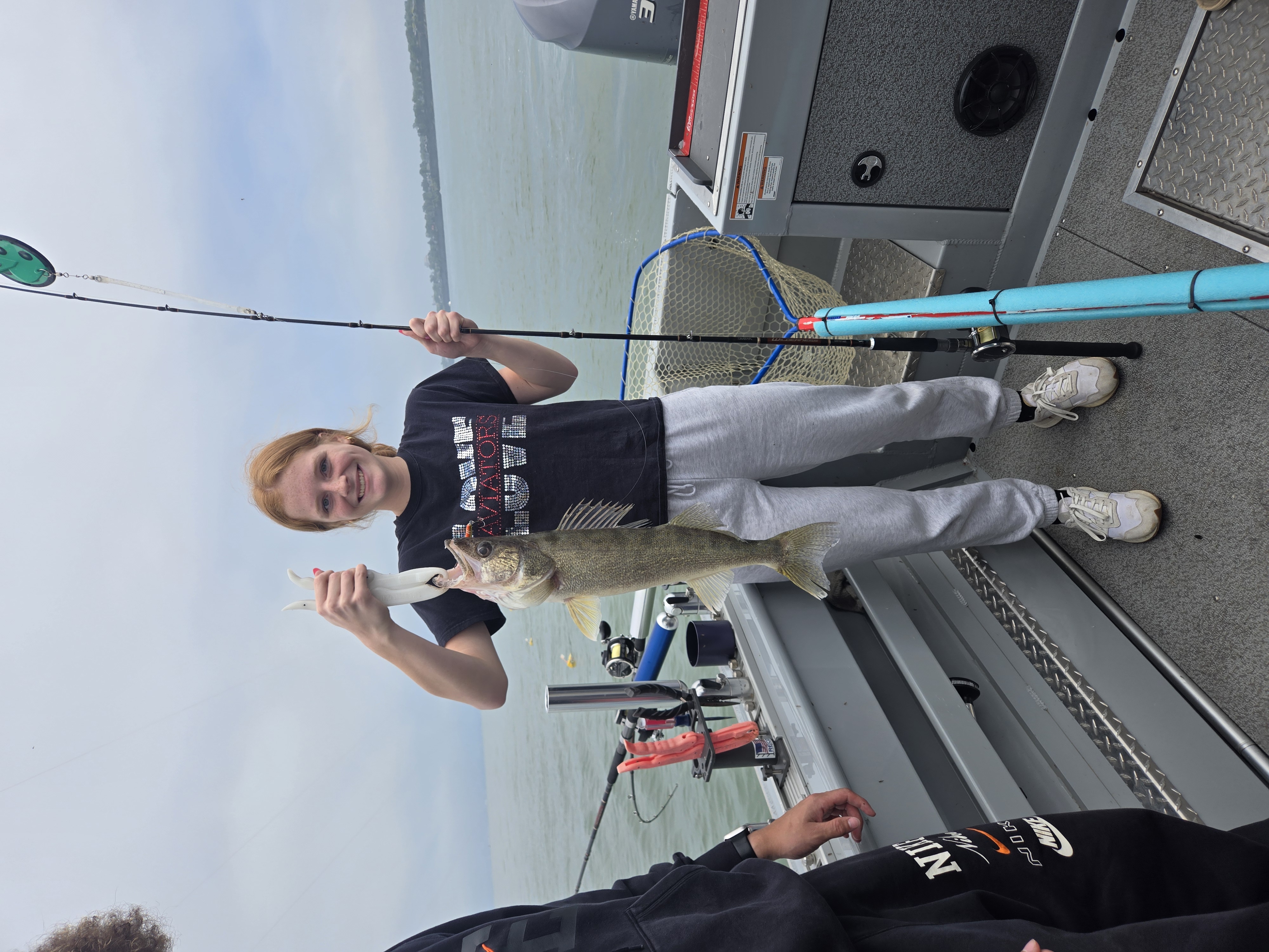 Walleye haul Lake Erie Pro-Tek charter